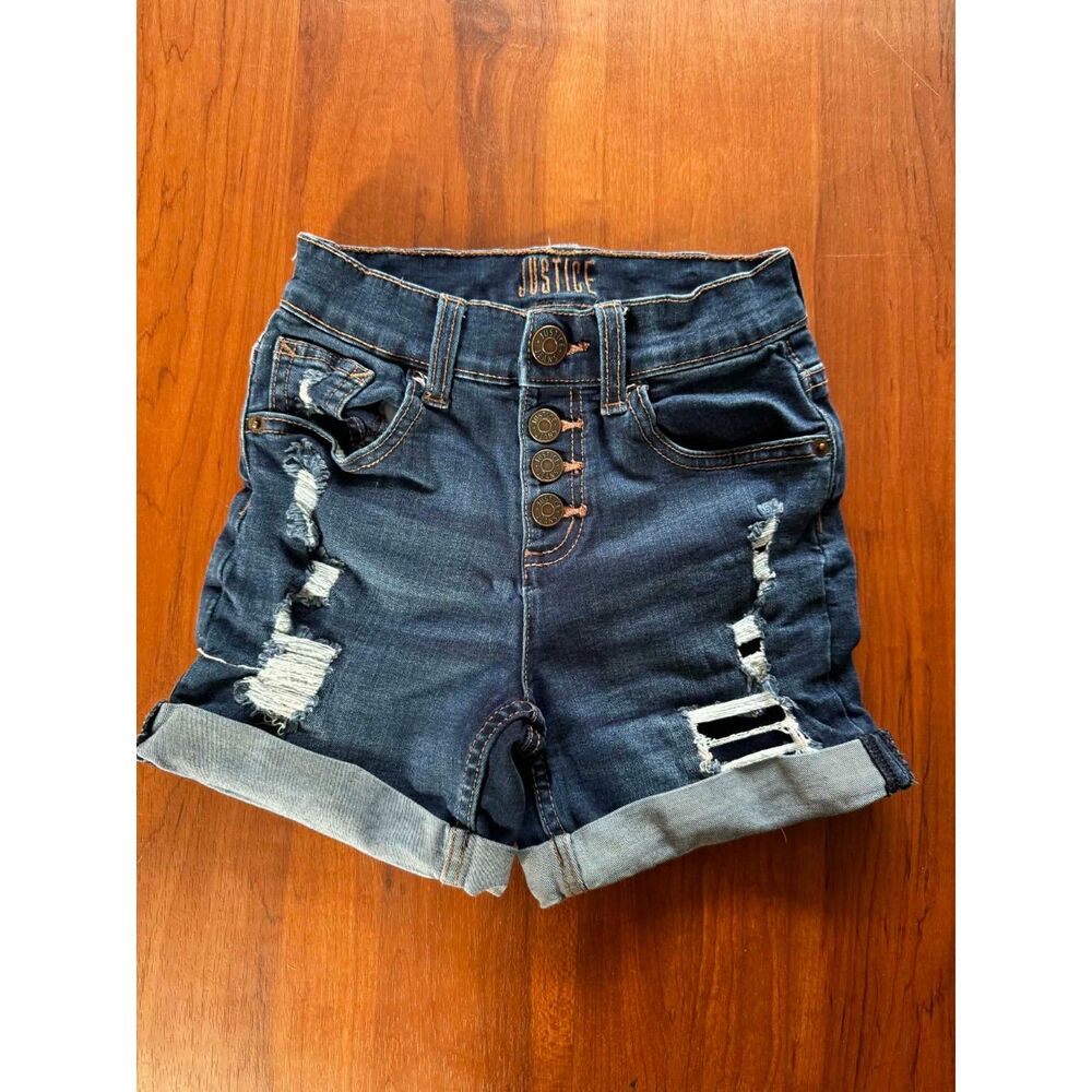 Justice Denim Shorts - Size 10
